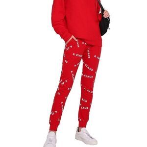 Zoe Karssen Santa Clause Jogger Christmas Sweat Pants S 4 6
